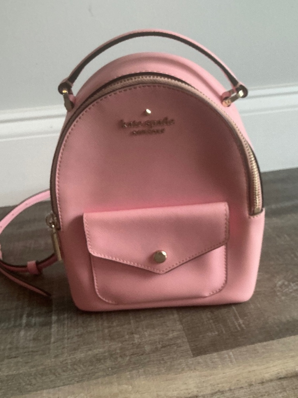 Kate spade small backpack pink